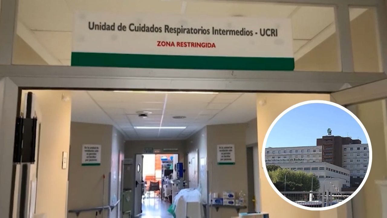 l Hospital Universitario de Badajoz contará en 2026 con una Unidad de Cuidados Intermedios Respiratorios