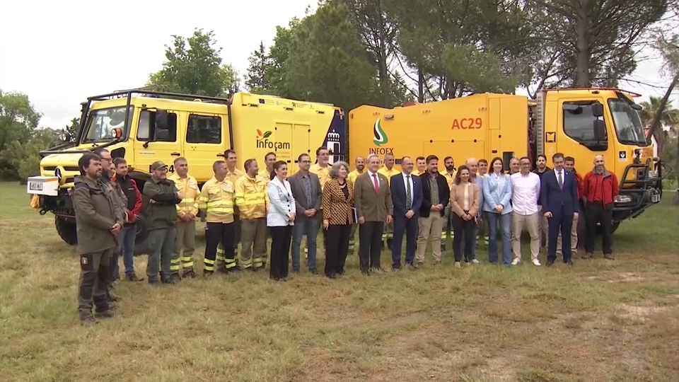 Extremadura y Castilla - La Mancha firman un protocolo para la prevención y extinción de incendios