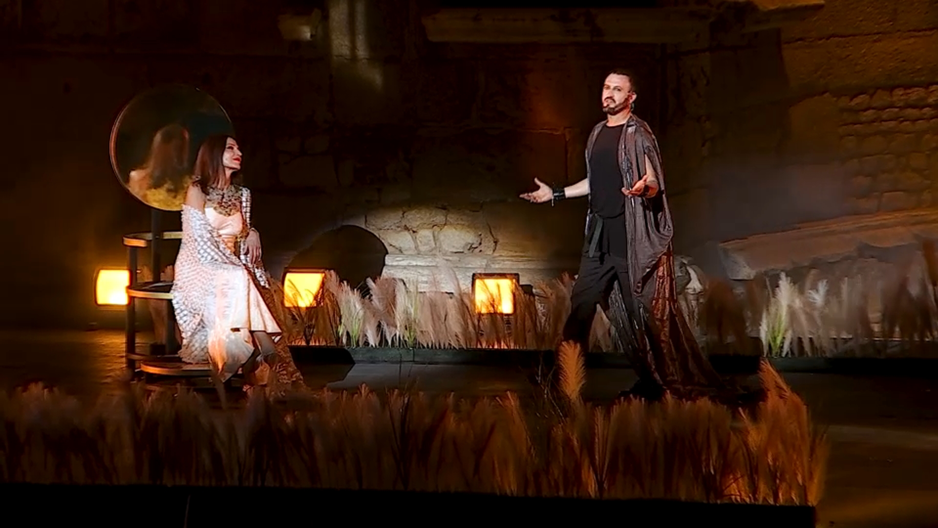 VÍDEO: Cleopatra ya y Marco Antonio explican las claves de sus personajes en el musical de esta noche