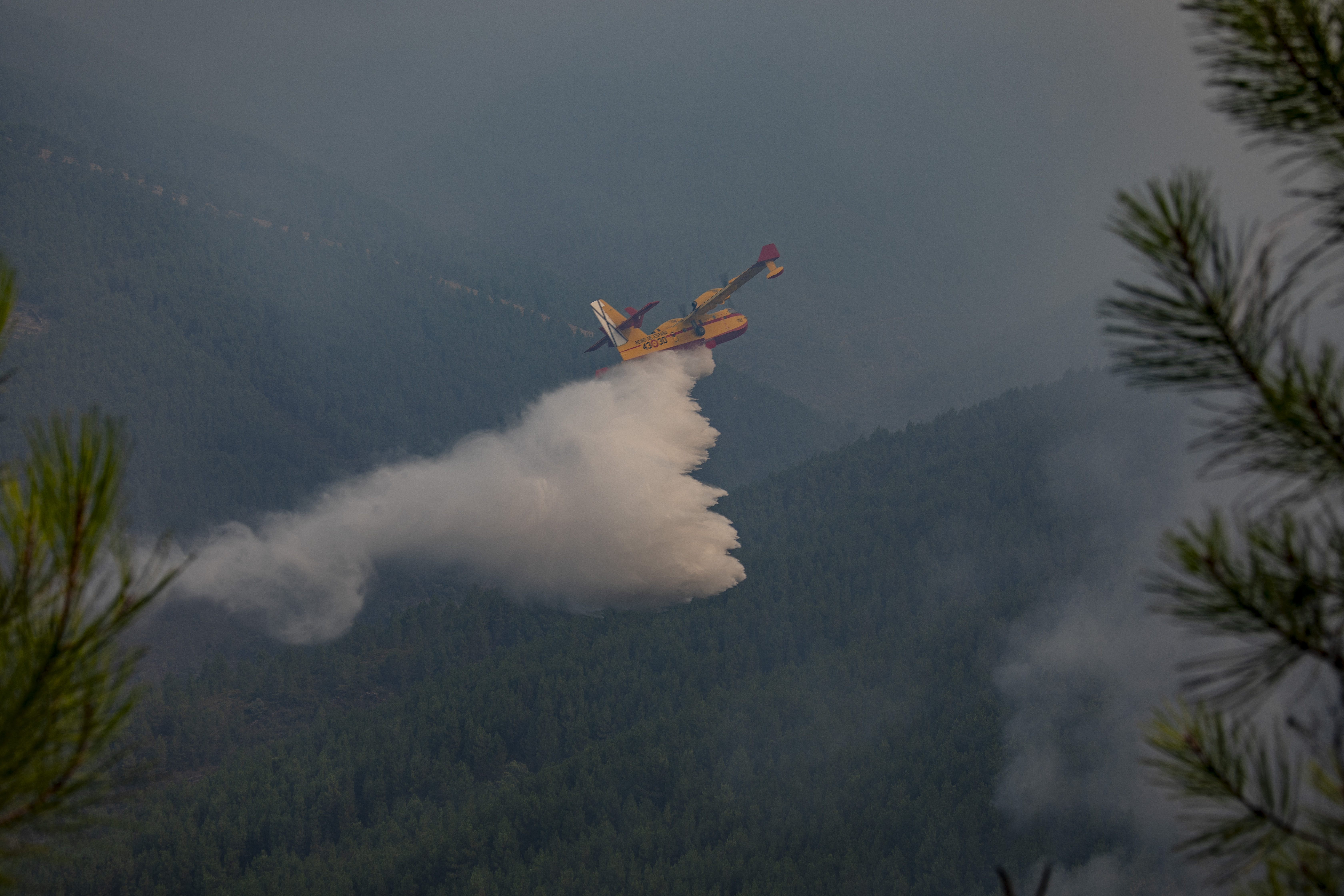 Controlado el incendio forestal en Las Hurdes. El Infoex desactiva el nivel 1 de peligrosidad