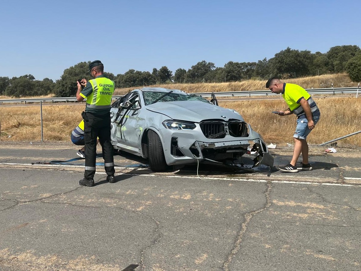 Accidente en la A-5