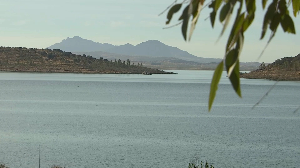 Embalse de Alange, en la provincia de Badajoz