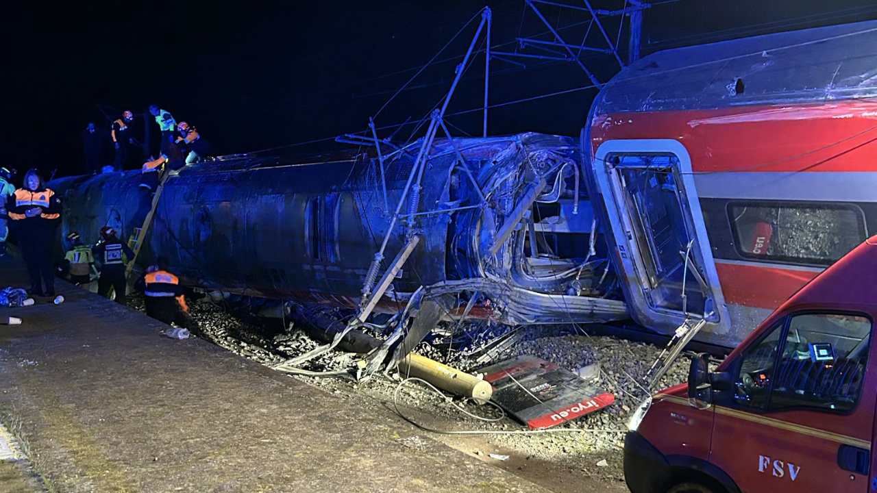 Tren en el que viajaban unas 300 personas y que cubría el trayecto Málaga-Puerta de Atocha