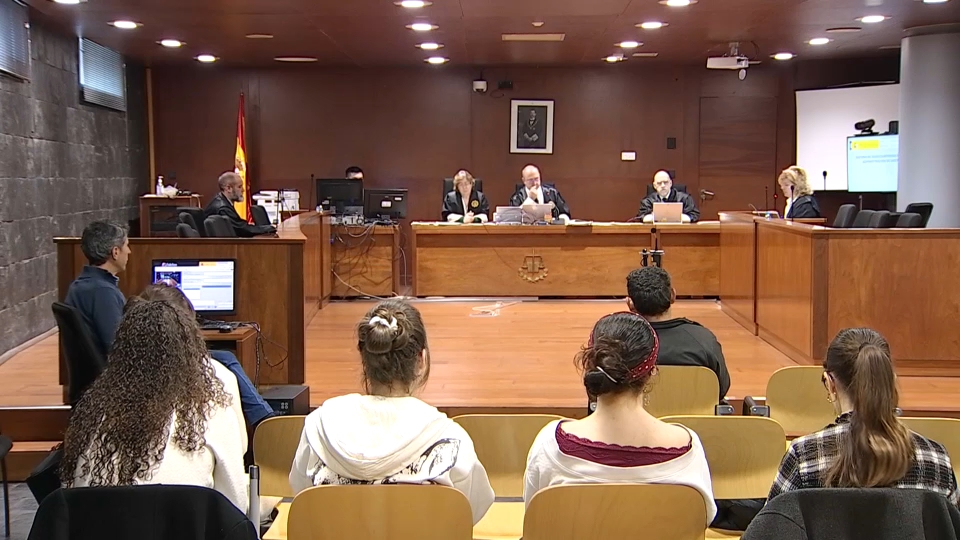 Interior de la sala en la que se ha celebrado el juicio