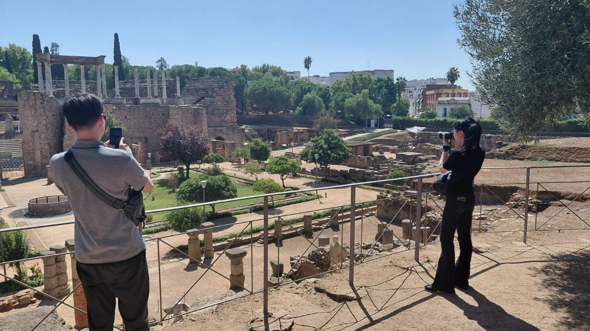 Periodistas coreanos descubren los atractivos de Extremadura