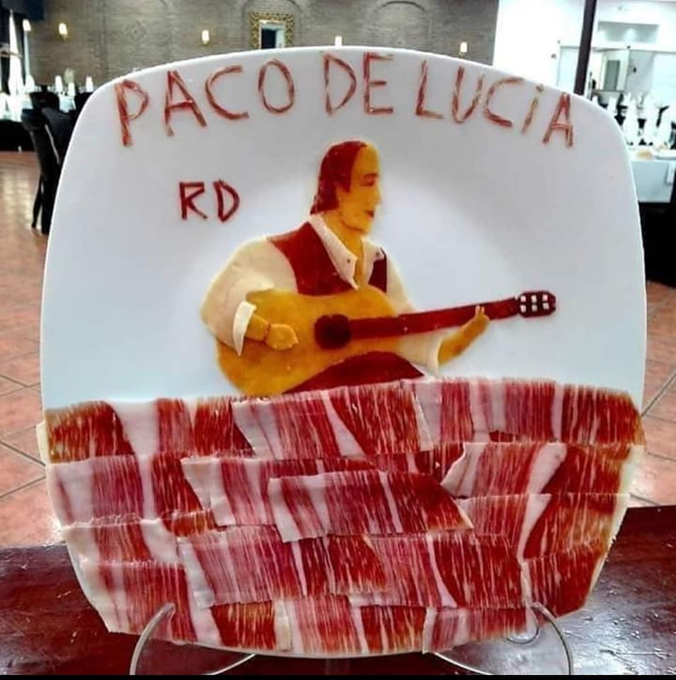 Paco de Lucía, uno de sus trabajos