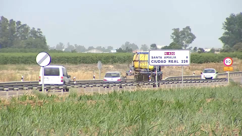 La N-430 sigue contando víctimas mortales a la espera de las mejoras que no acaban de llegar