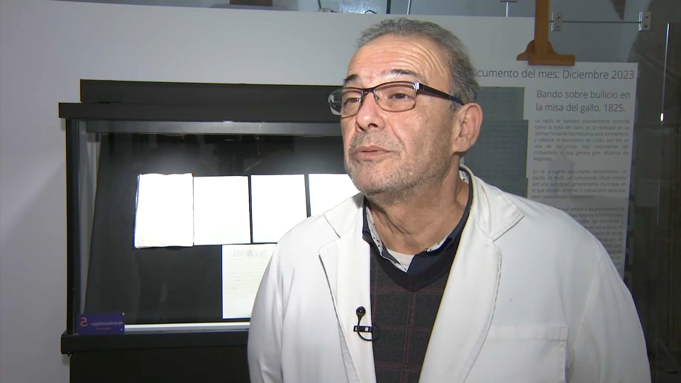 Fernando Jiménez, archivero municipal de Cáceres