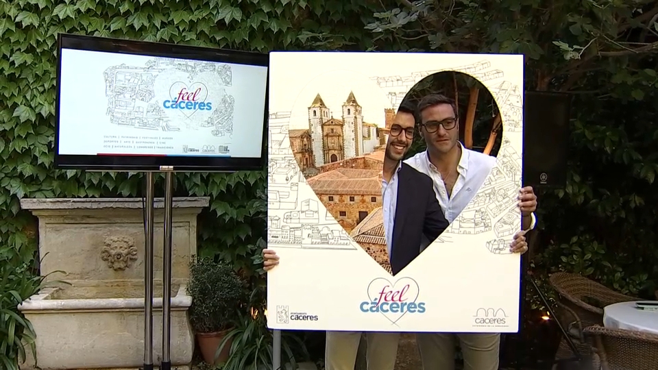Cáceres lanza una campaña promocional que se podrá ver en 15 pantallas de la Gran Vía de Madrid