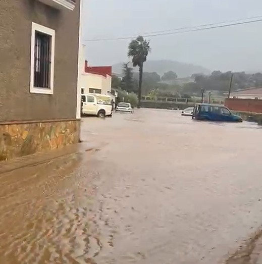 Inundaciones en Barcarrota