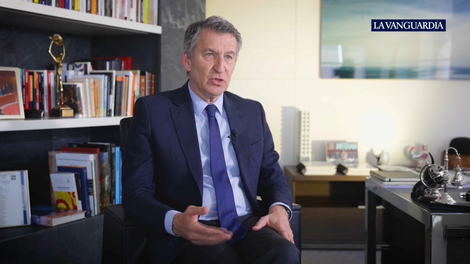 Alberto Nuñez Feijóo. La Vanguardia