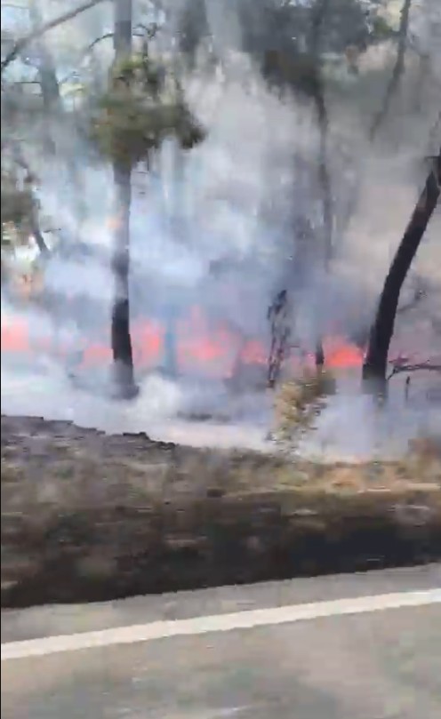 Incendio en Monroy