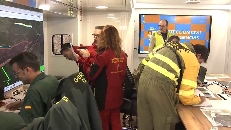 Operativo. Simulacro incendio