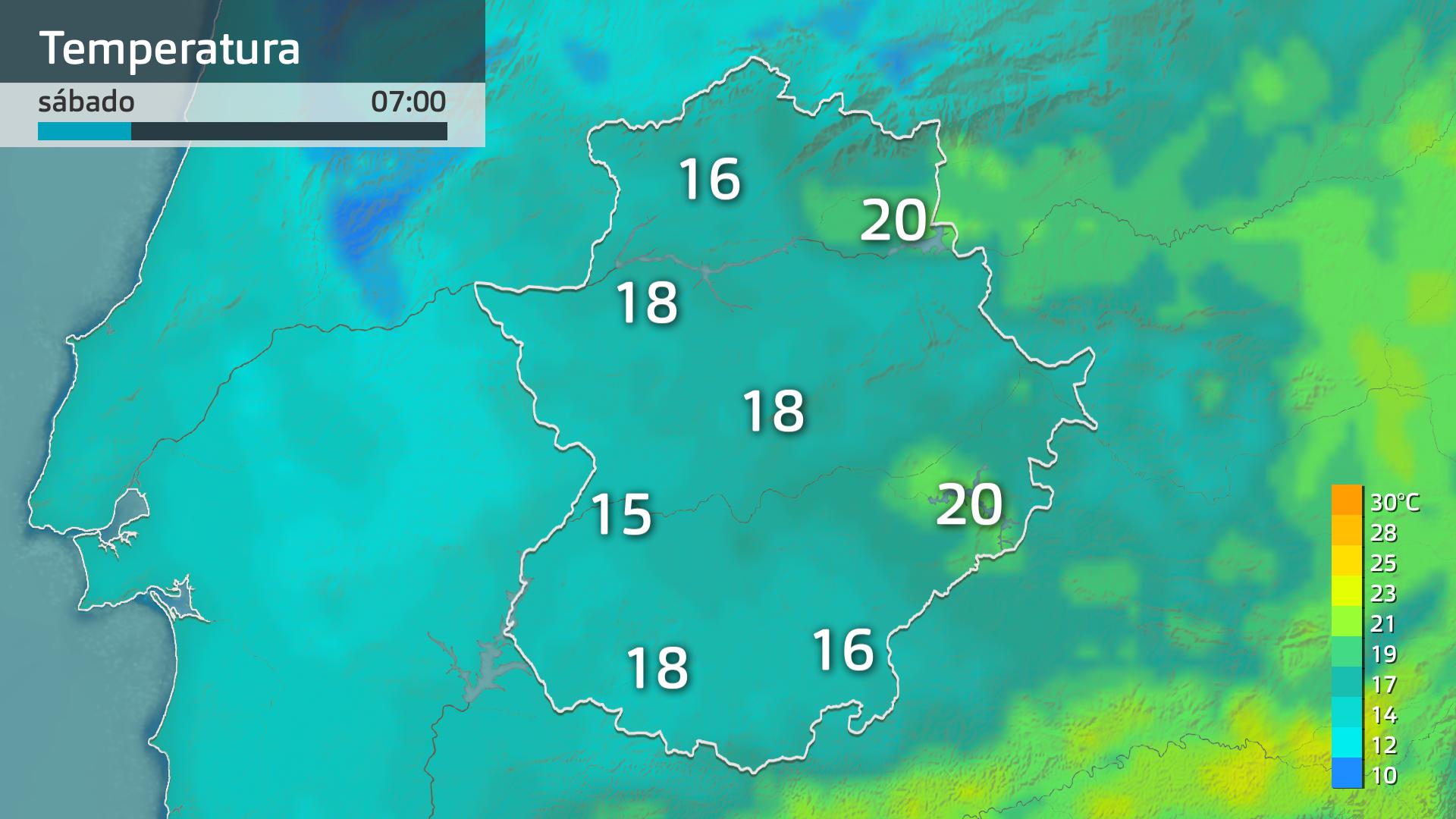 Temperatura mínima prevista