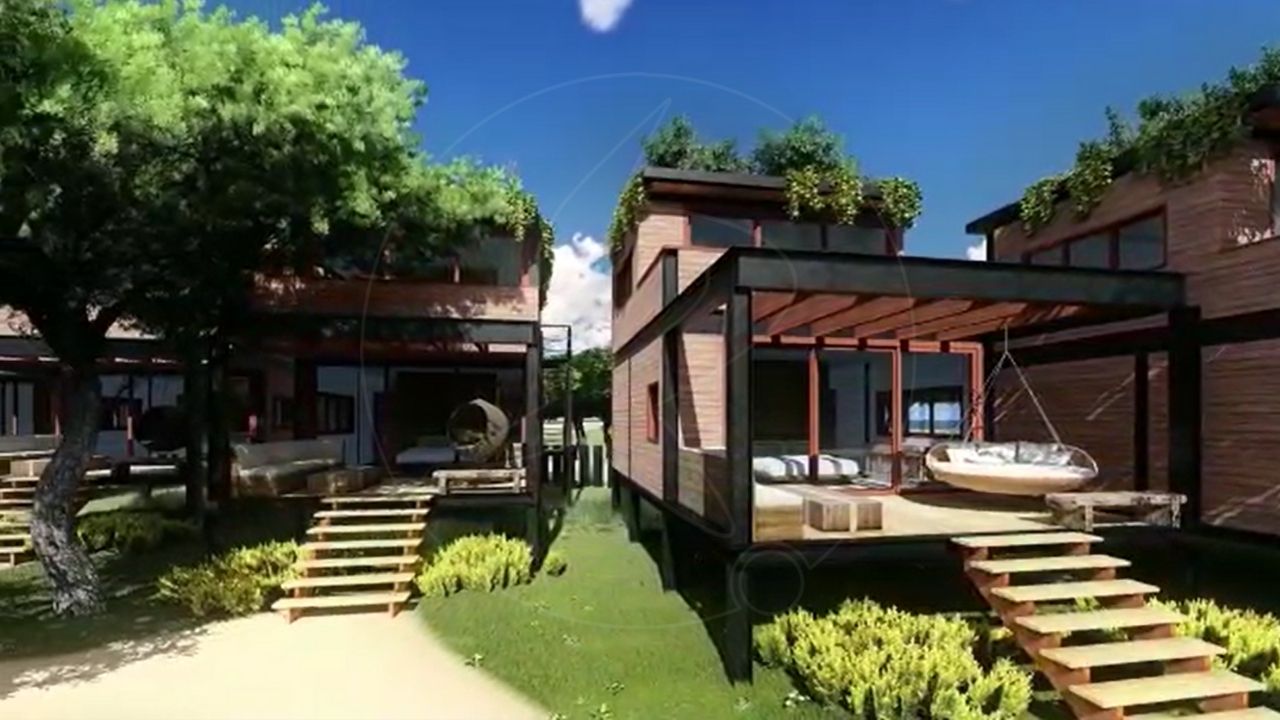 Así serían las instalaciones de ambos hoteles de lujo