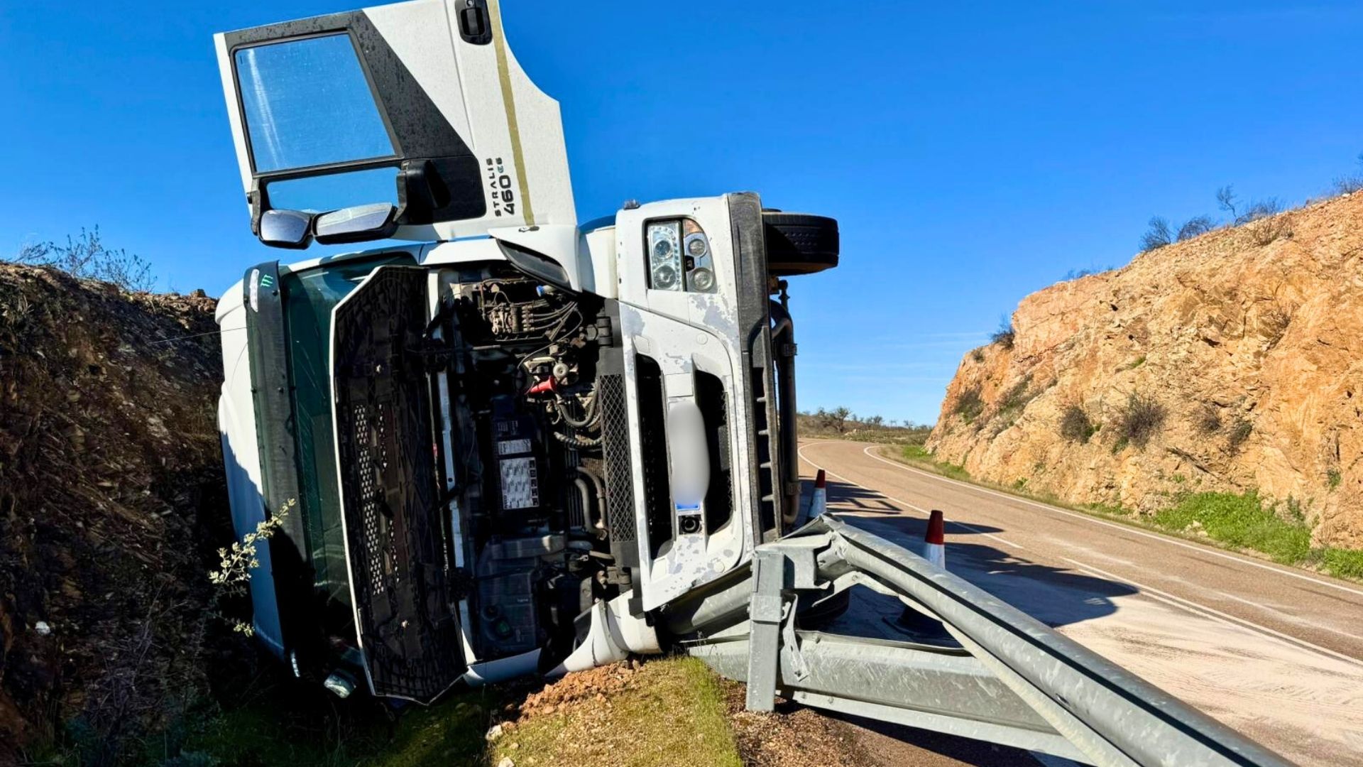 Accidente de camión