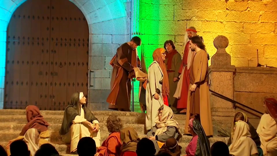 Unos 70 actores representarán este miércoles 'La pasión de Cristo' en Malpartida de Cáceres