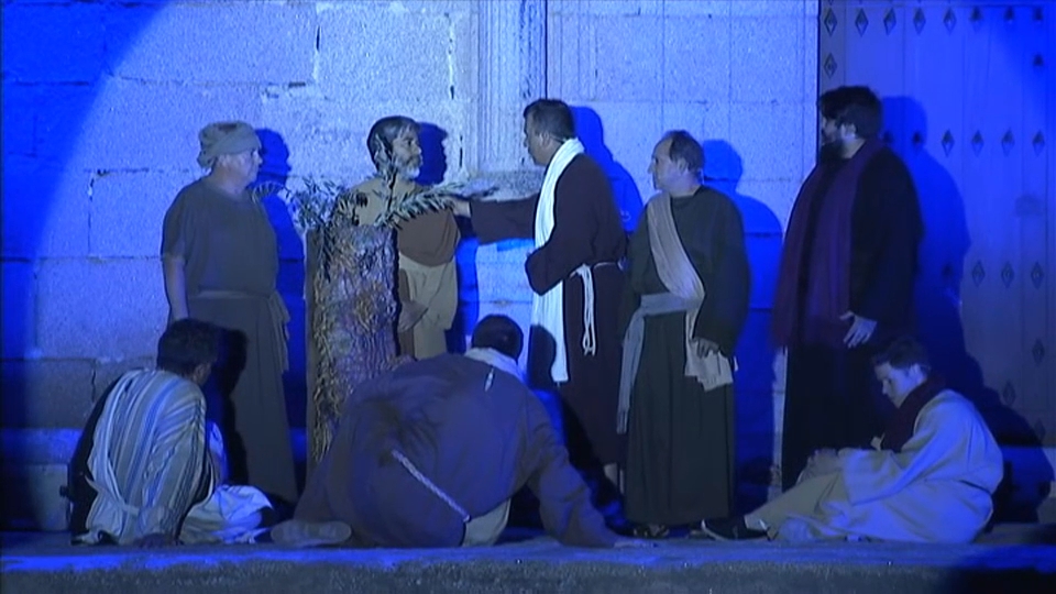 Unos 70 actores representarán este miércoles 'La pasión de Cristo' en Malpartida de Cáceres