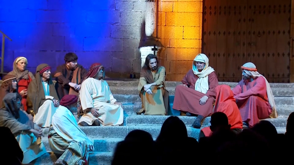Unos 70 actores representarán este miércoles 'La pasión de Cristo' en Malpartida de Cáceres