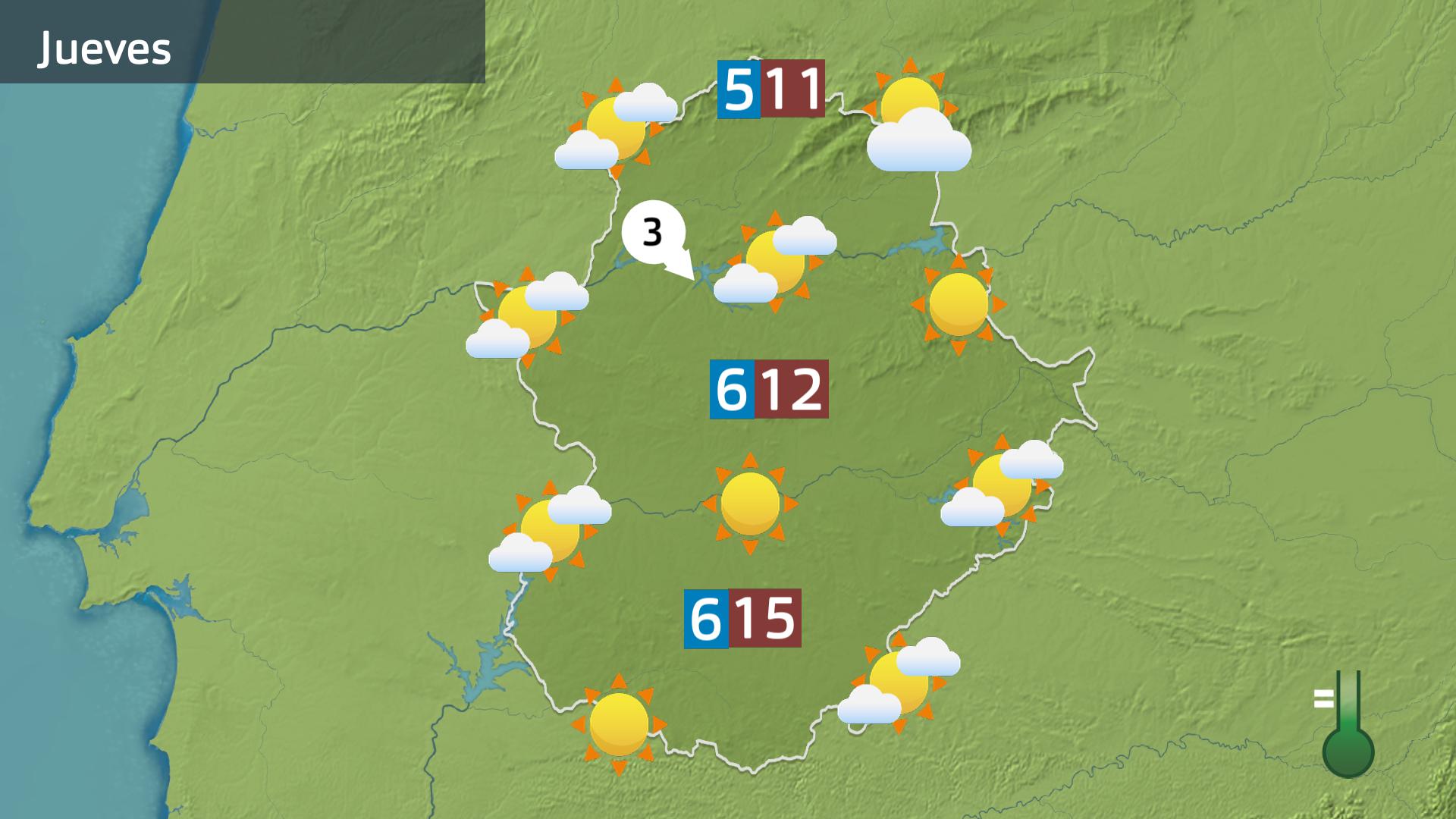 Previsión Extremadura