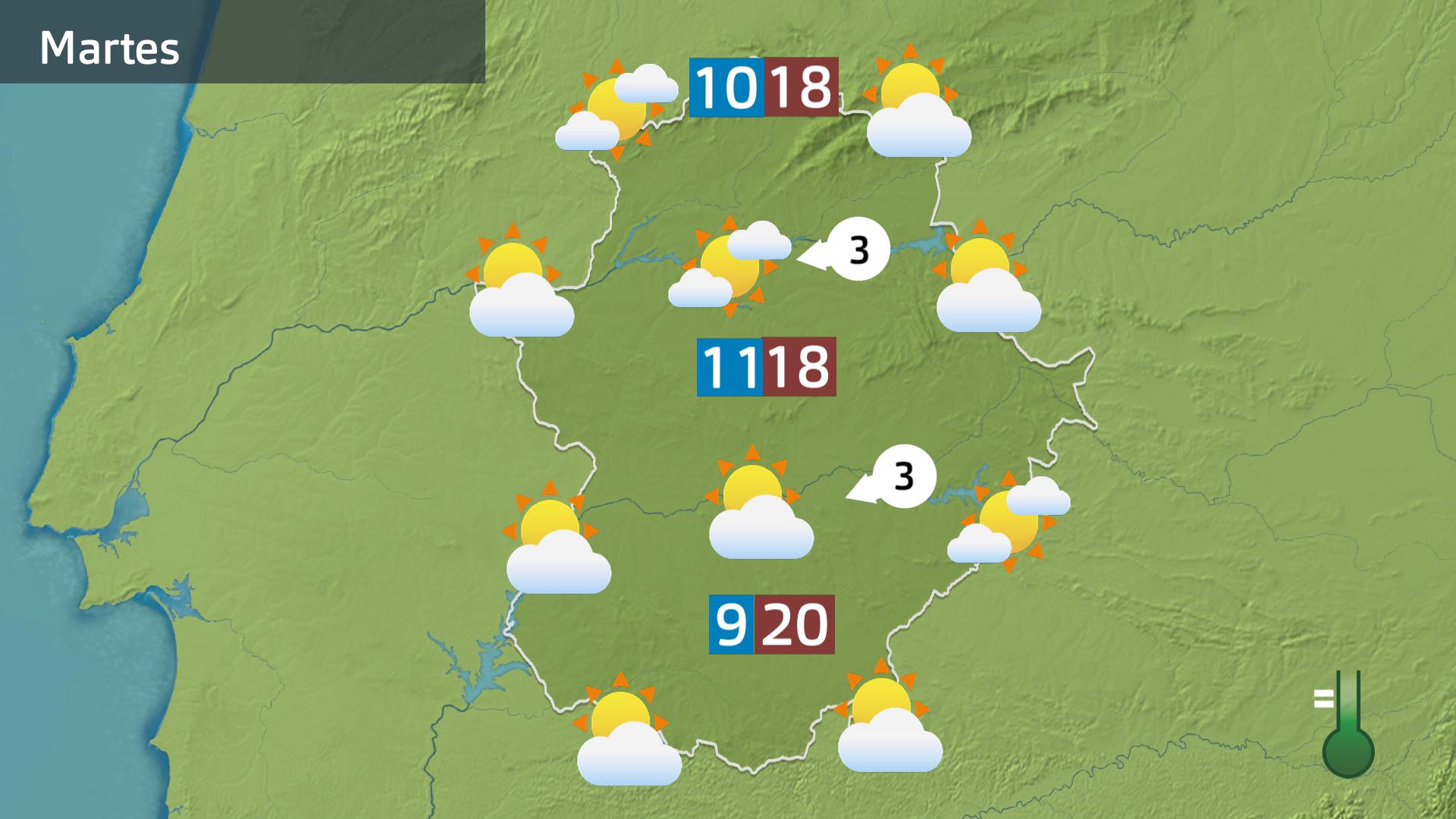 Previsión Extremadura