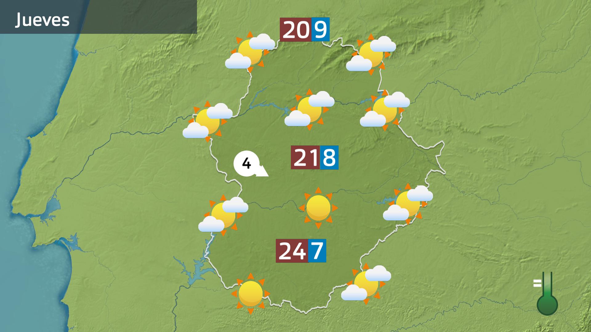 Prevision Extremadura