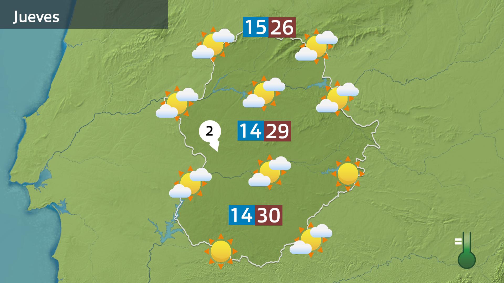 Previsión Extremadura