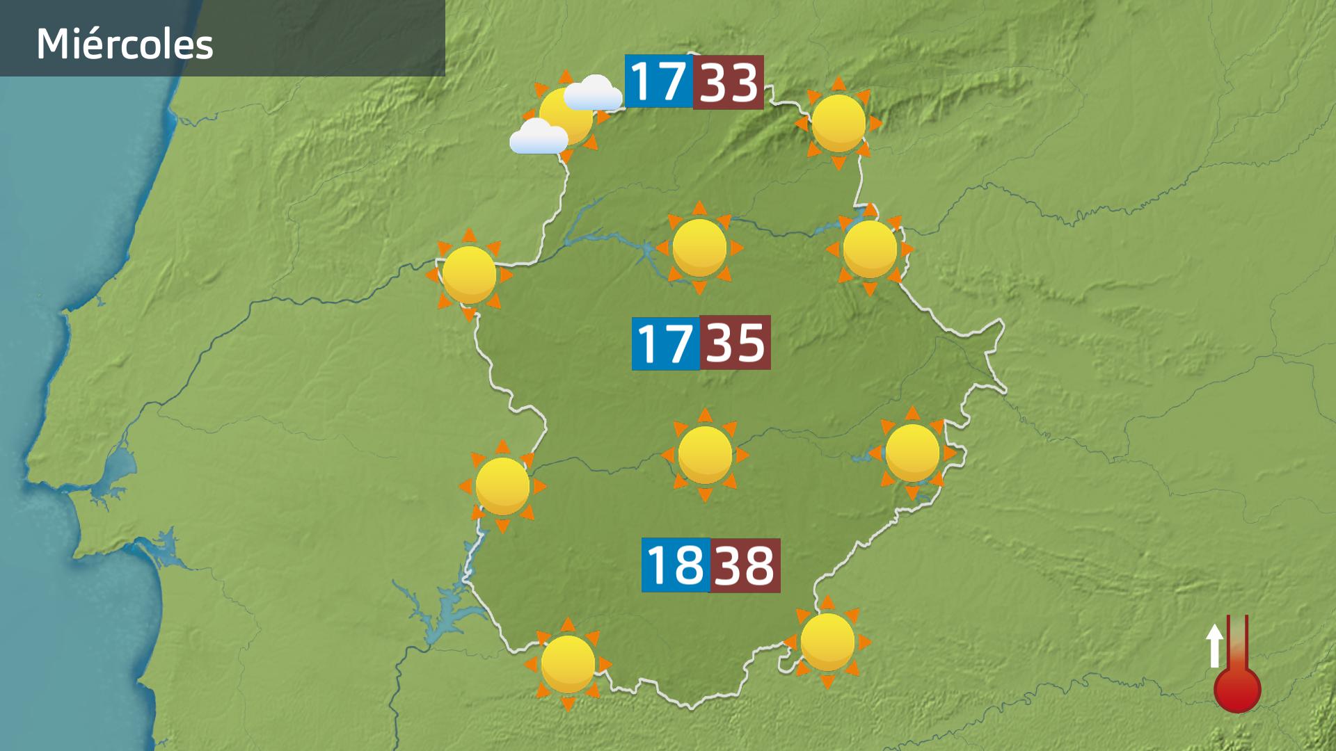 Previsión Extremadura
