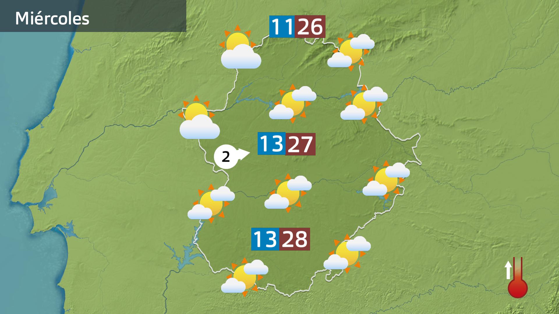 Previsión Extremadura