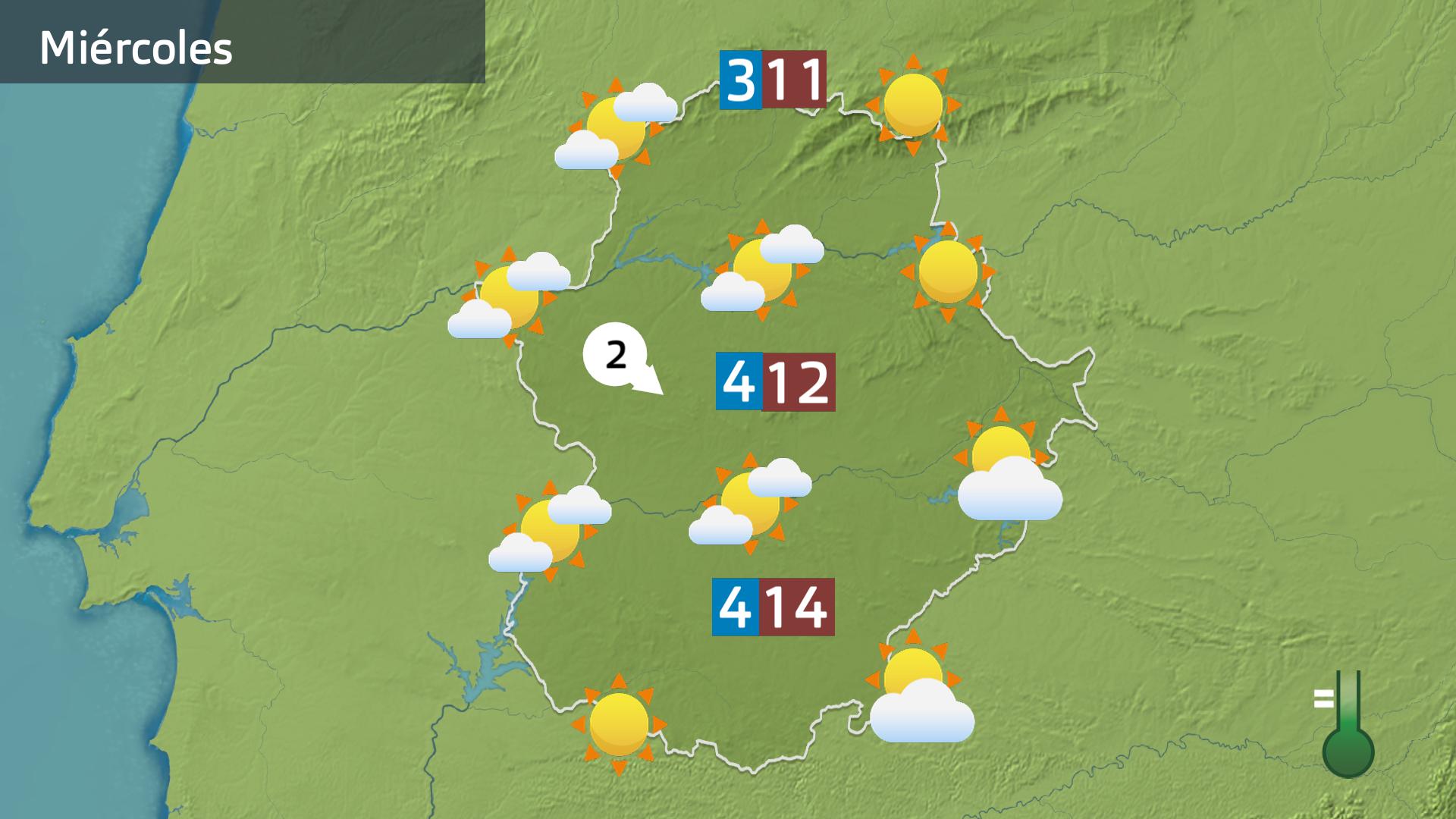 Previsión Extremadura