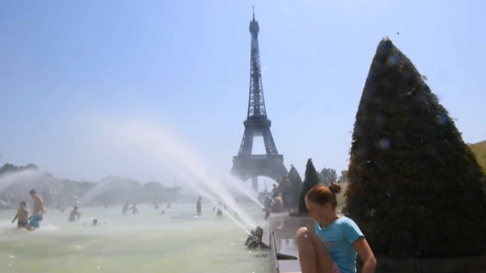 Paris, altas temperaturas