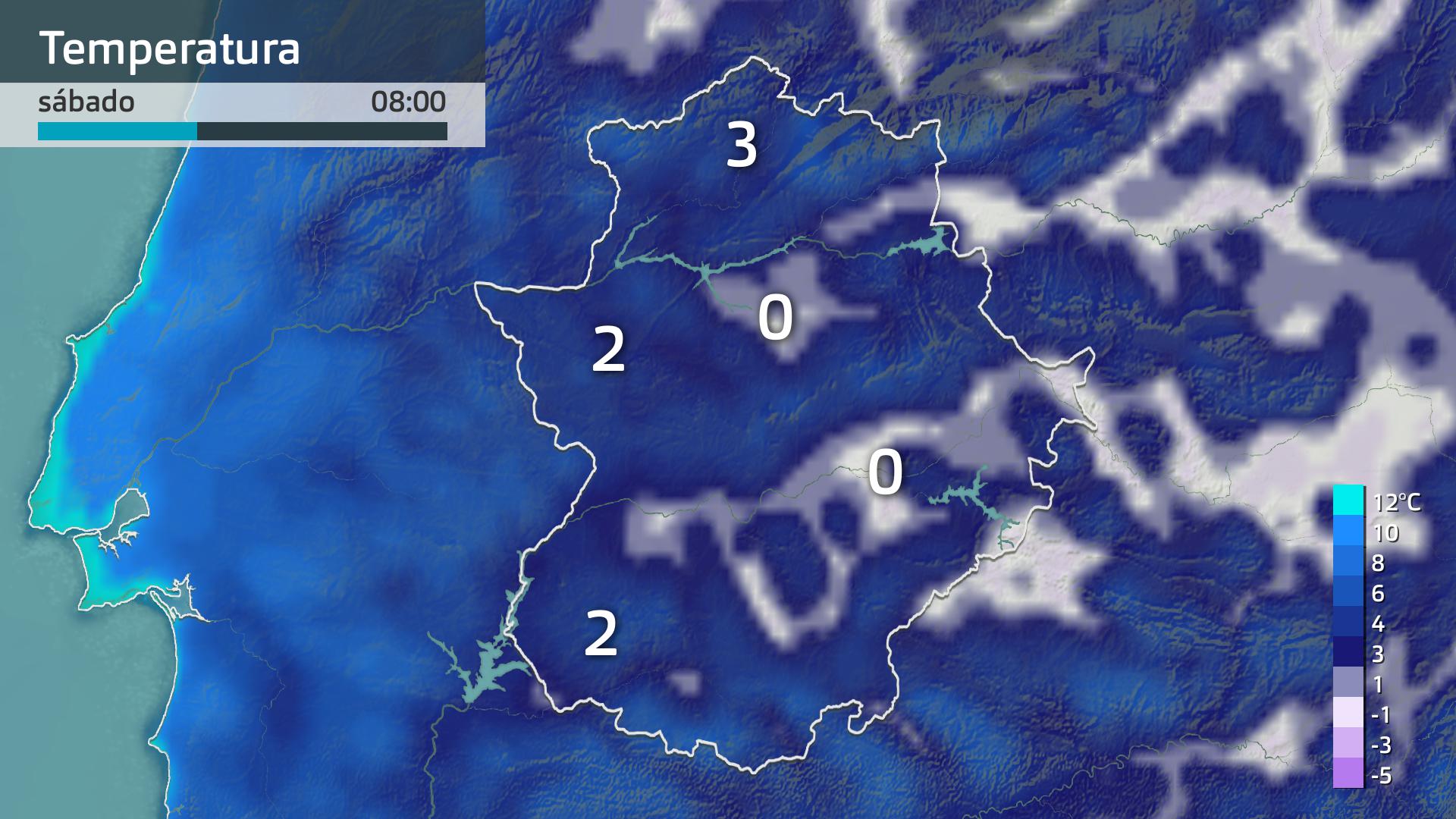 Temperatura mínima prevista