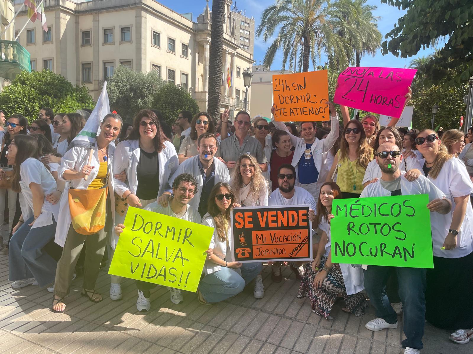 Médicos de huelga