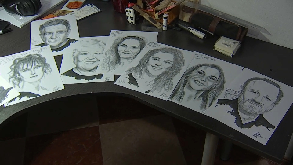 Retratos de César Moreno