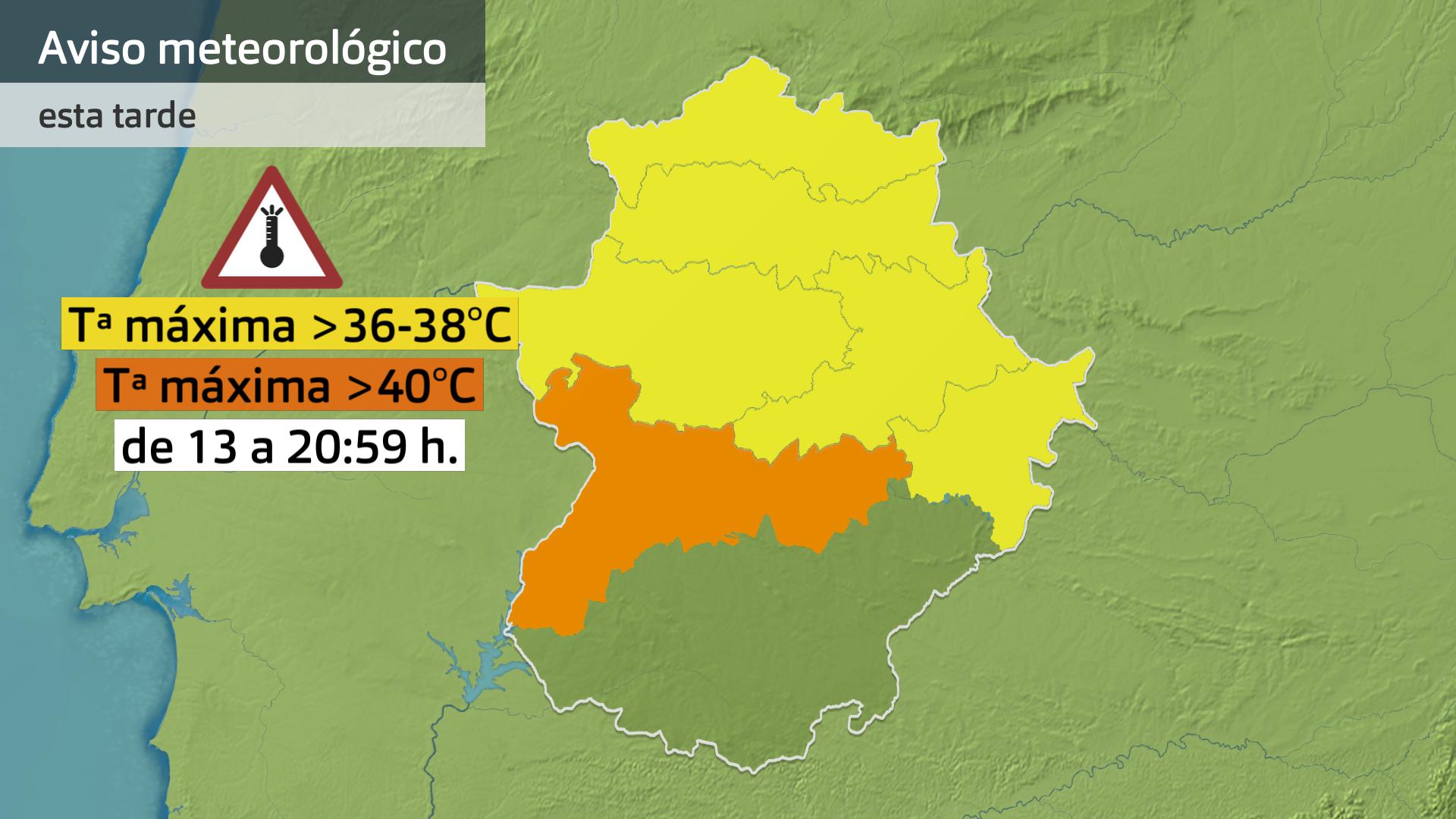 Avisos meteorológicos (Aemet) para hoy jueves 31 de julio
