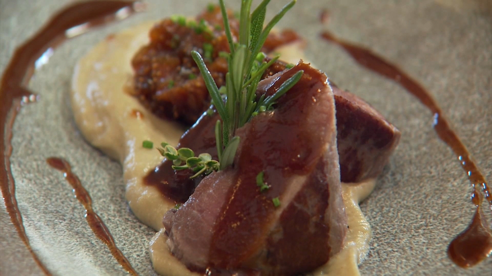 Menú de carne de caza