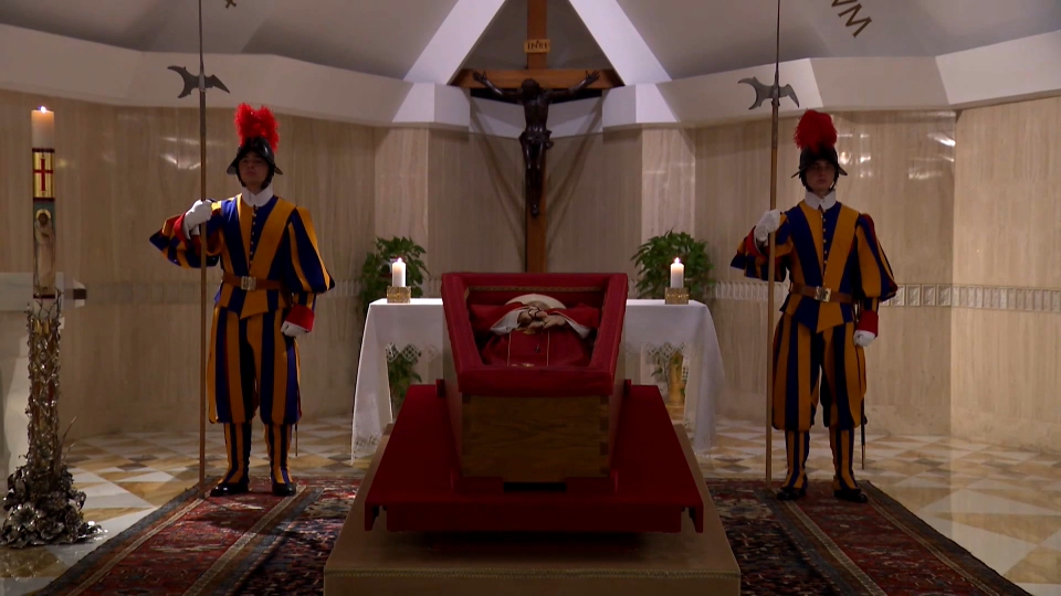 Entierro del Papa