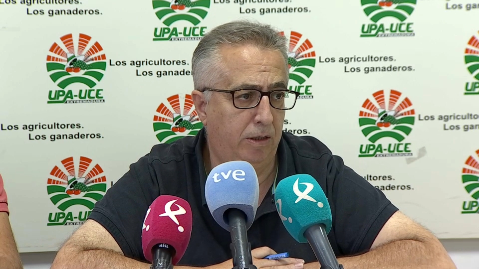 Ignacio Huertas, secretario general de UPA UCE Extremadura