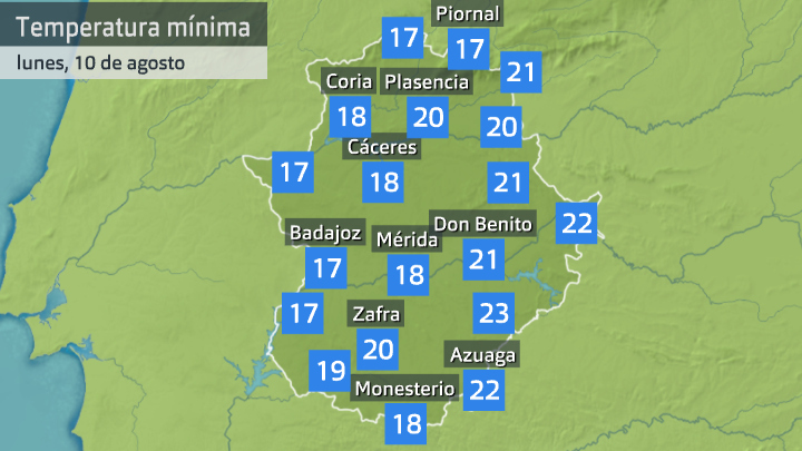 Mínimas lunes