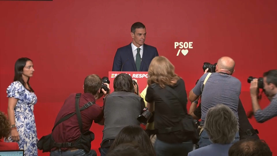 Pedro Sánchez: "Las elecciones son cada cuatro años y así seguirá siendo"