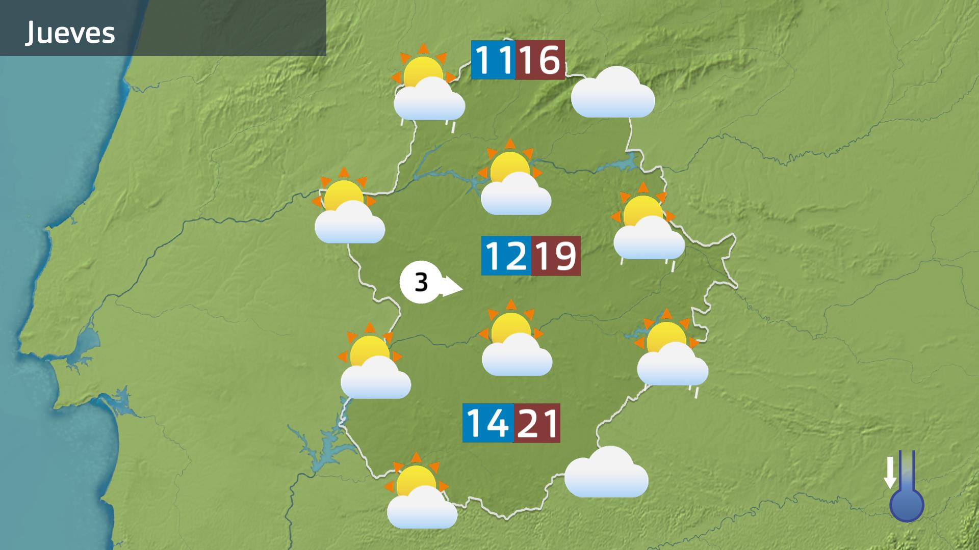 Previsión Extremadura
