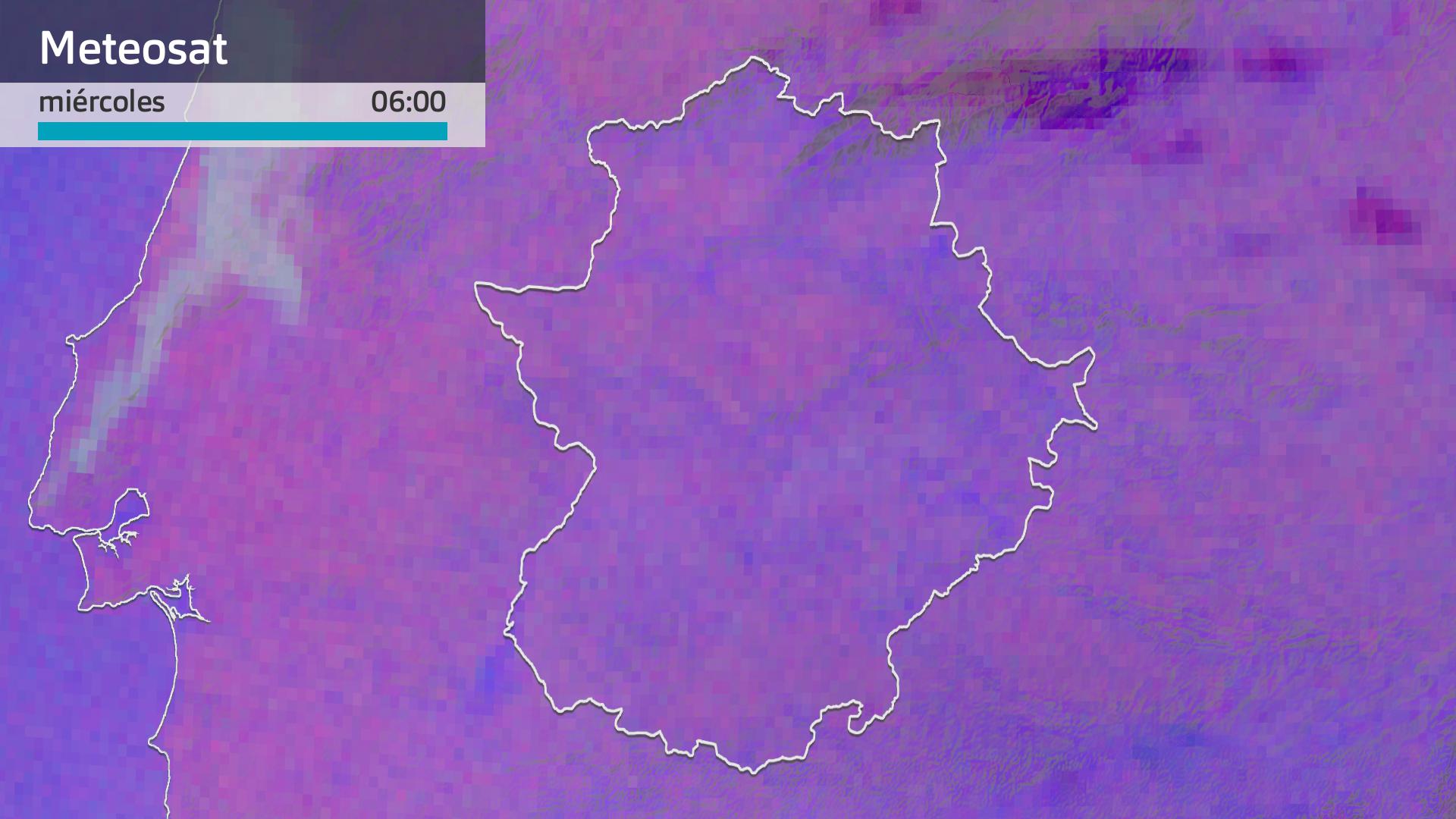 Imagen del Meteosat miércoles 28 de mayo 6 h.