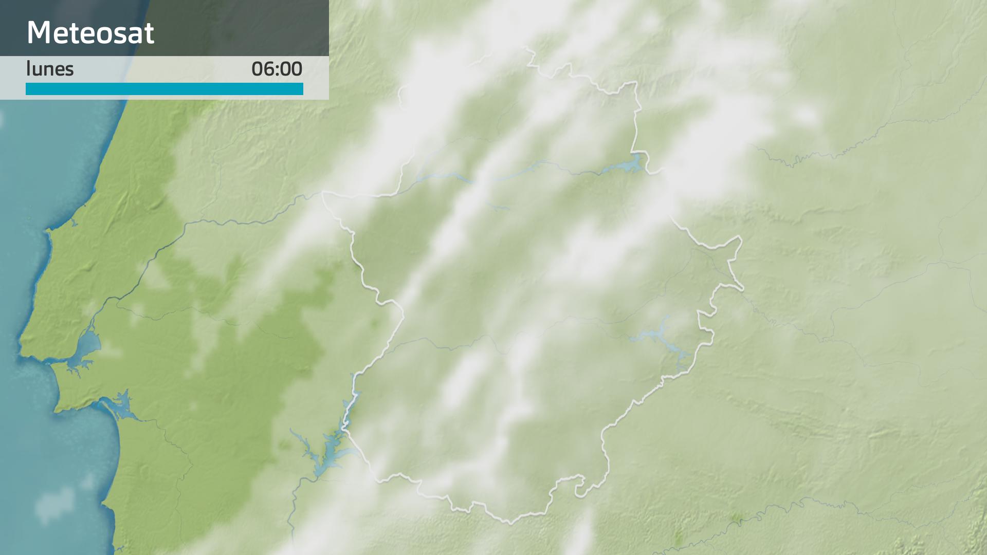 Imagen del Meteosat lunes 10 de noviembre 6 h.