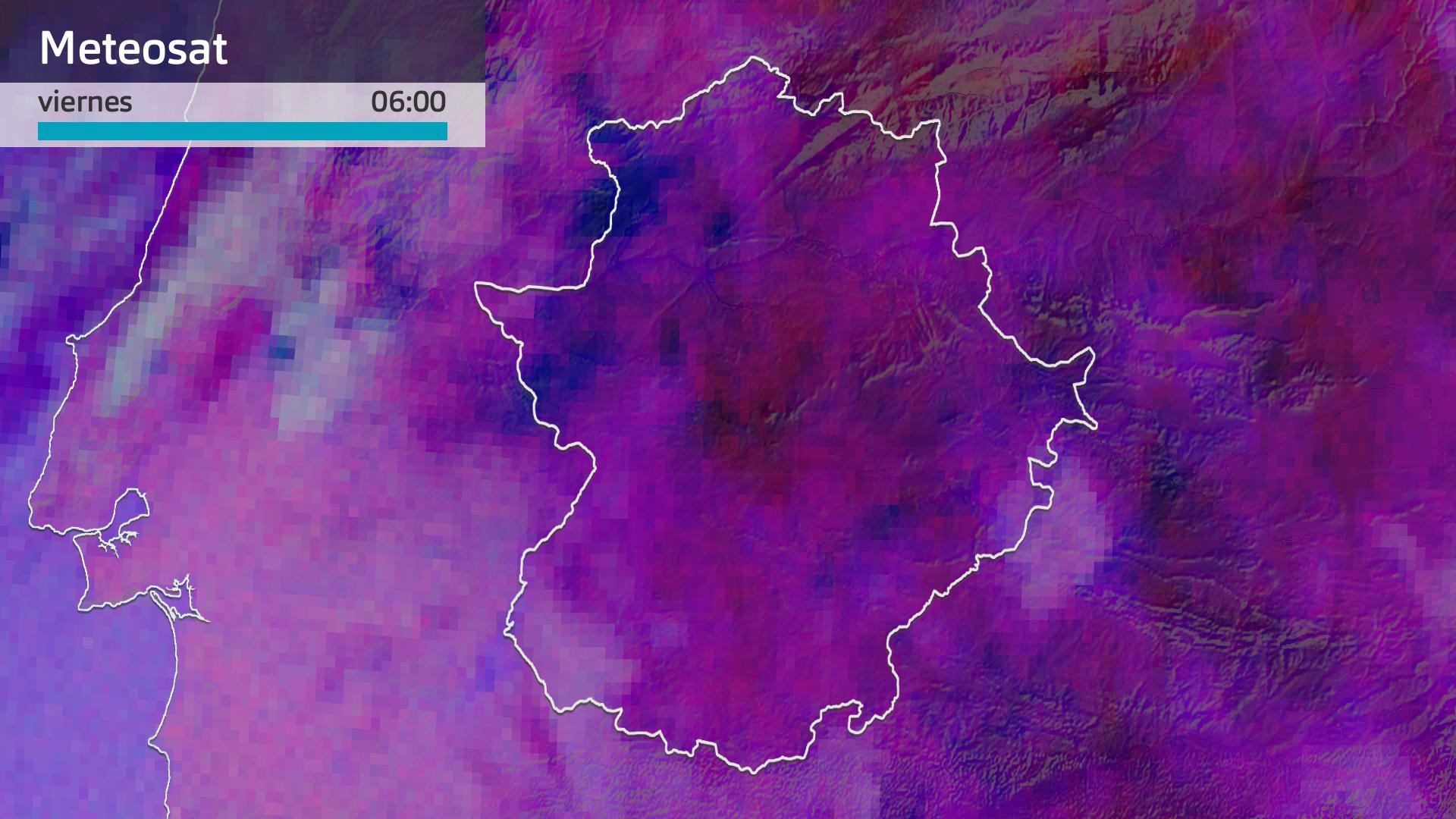 Imagen del Meteosat viernes 17 de abril 6 h.