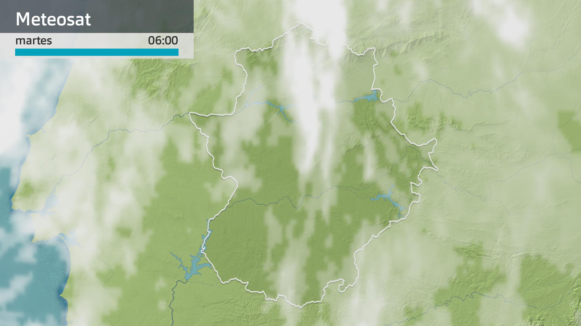 Imagen del Meteosat martes 4 de noviembre 6 h.