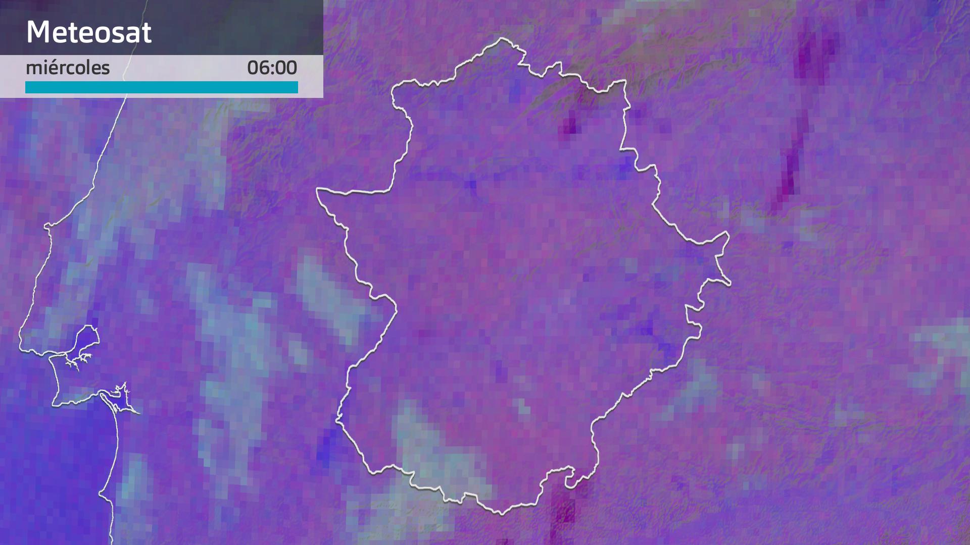 Imagen del Meteosat miércoles 4 de junio 6 h.