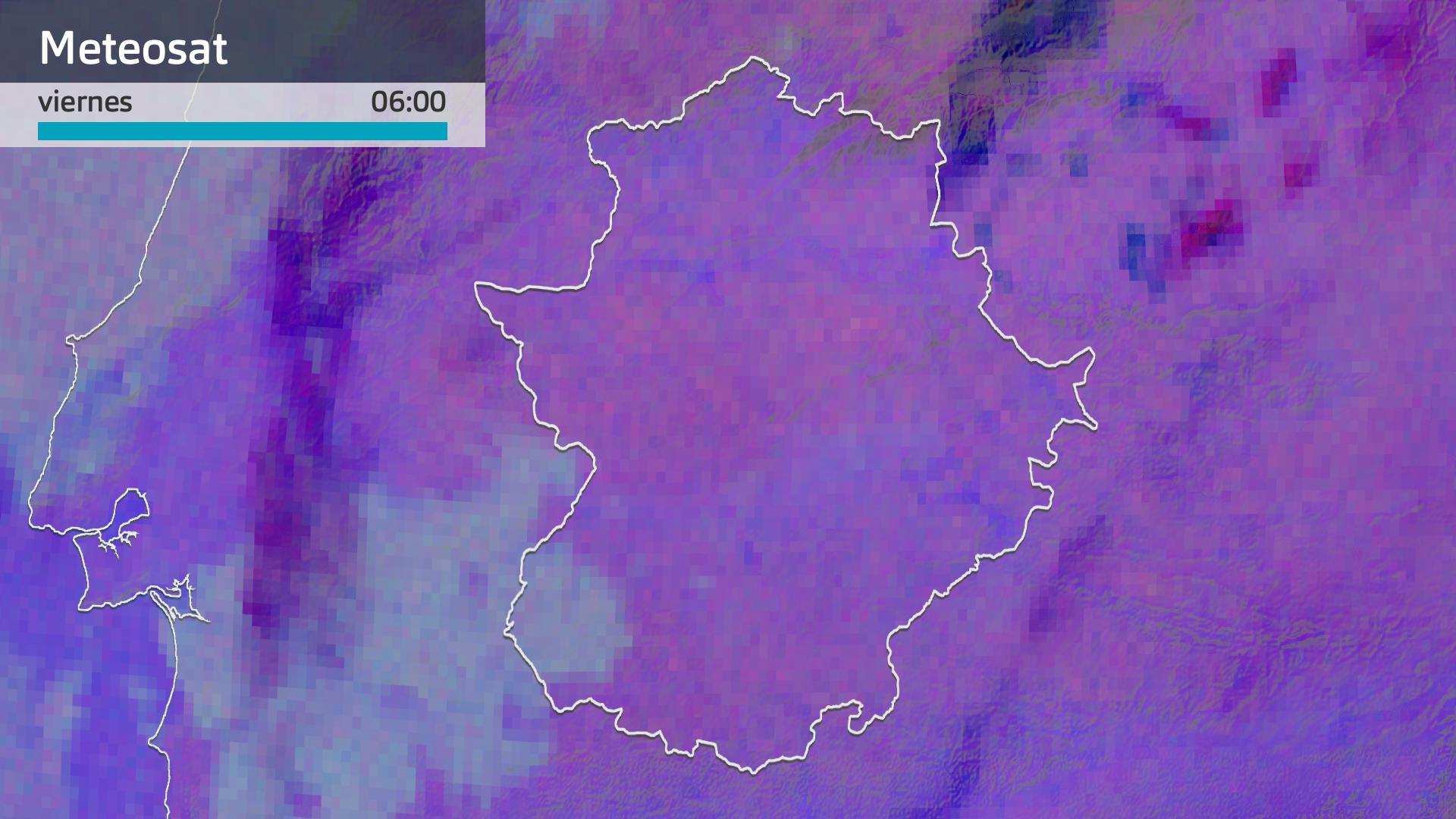 Imagen del Meteosat viernes 6 de junio 6 h.