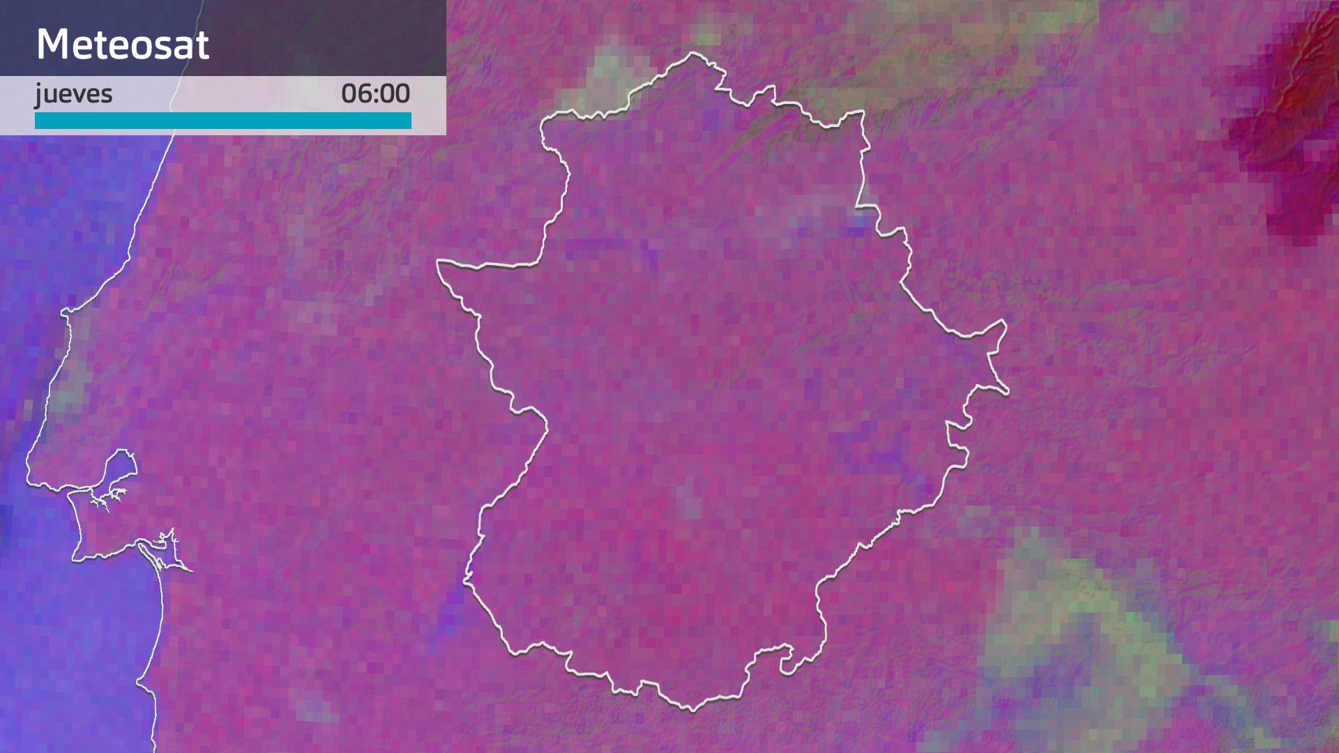 Imagen del Meteosat jueves 20 de noviembre 6 h.
