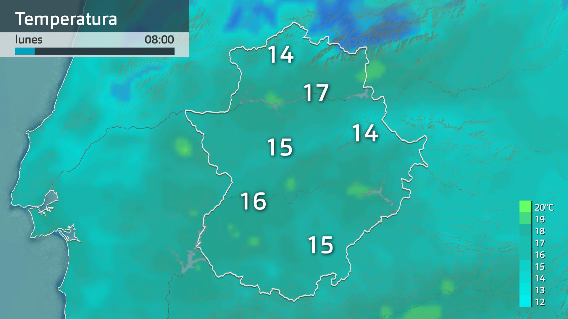 Temperatura mínima prevista