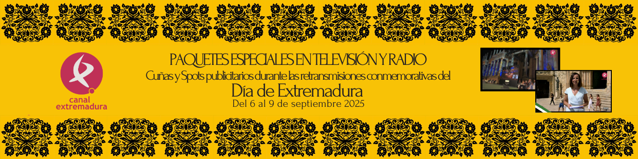 Oferta publicidad Día de Extremadura